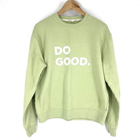 Cotopaxi Sweatshirt Size Small Womens Green Do Good Crew Neck Pullover Organic - Picture 1 of 8